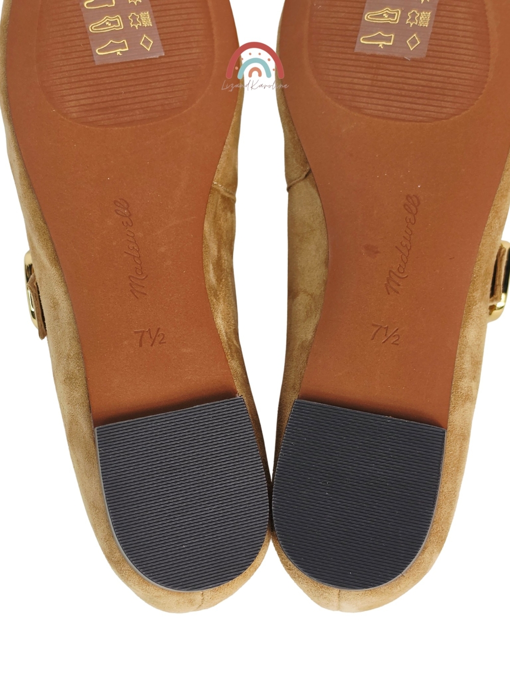 New! Madewell The Remy Mary Jane in Suede Dried Acorn 6 - Picture 15 of 16
